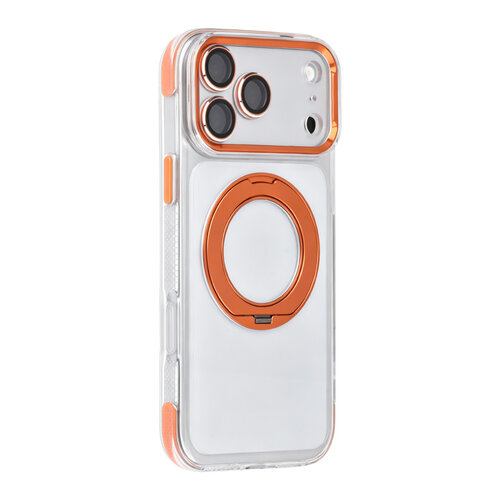 TUNIQ TUNIQ iPhone 18 Pro Max/iPhone 17 Pro Max MagSafe-Hülle mit 360°-Ständer - Orange