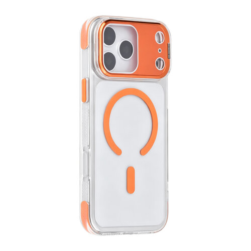 TUNIQ TUNIQ iPhone 18 Pro Max/iPhone 17 Pro Max Phone Case MagSafe PC Camera Stand - Orange
