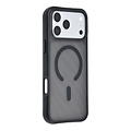 TUNIQ TUNIQ iPhone 18 Pro/iPhone 17 Pro Coque MagSafe à motif et finition Skin Touch - Noir