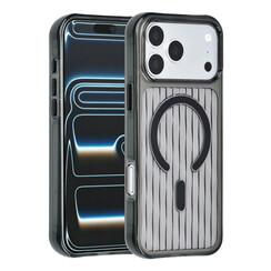 TUNIQ iPhone 18 Pro Max/iPhone 17 Pro Max Coque MagSafe à motif - Noir