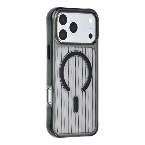 TUNIQ TUNIQ iPhone 18 Pro Max/iPhone 17 Pro Max Telefoonhoesje MagSafe PC Patroon - Zwart