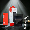 TUNIQ TUNIQ Box of 10 iPhone Duo Tempered Glass Privacy Screen Protector - Black