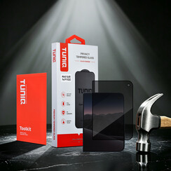 TUNIQ 10er-Pack iPhone Duo Blickschutzglas - Schwarz