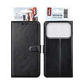 TUNIQ TUNIQ iPhone 18 Pro/iPhone 17 Pro Étui à rabat en PU et TPU - Noir