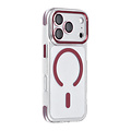 TUNIQ TUNIQ iPhone 18 Pro/iPhone 17 Pro Handyhülle MagSafe PC Airbag - Bordeaux