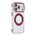 TUNIQ TUNIQ iPhone 18 Pro/iPhone 17 Pro Handyhülle MagSafe PC 360° Ständer - Bordeaux