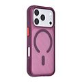 TUNIQ TUNIQ iPhone 18 Pro/iPhone 17 Pro Handyhülle MagSafe Muster Weiche Oberfläche - Bordeaux
