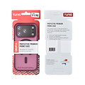 TUNIQ TUNIQ iPhone 18 Pro/iPhone 17 Pro Handyhülle MagSafe Muster Weiche Oberfläche - Bordeaux