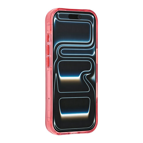 TUNIQ TUNIQ iPhone 18 Pro/iPhone 17 Pro MagSafe-Hülle mit Muster - Bordeauxrot