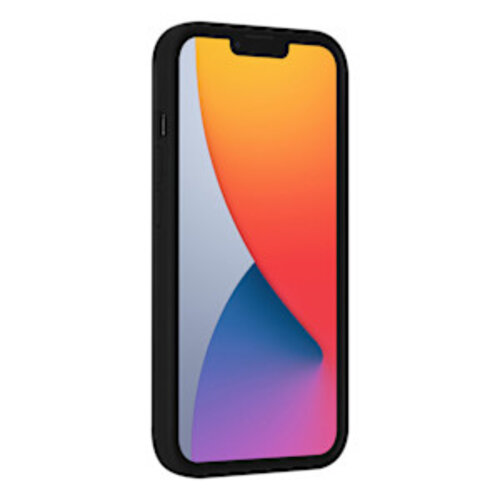 UNIQ iPhone 12 - 12 Pro Back-Cover hul - Silicone Case Premium - Schwarz