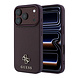 Guess Guess iPhone 18 Pro Max/17 Pro Max Hardcase MagSafe Saffiano met klein 4G-logo en klassiek logo - Bordeaux Guess Guess iPhone 18 Pro Max/17 Pro Max Hardcase MagSafe Saffiano met klein 4G-logo en klassiek logo - Bordeaux