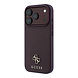 Guess Guess iPhone 18 Pro Max/17 Pro Max Hardcase MagSafe Saffiano met klein 4G-logo en klassiek logo - Bordeaux Guess Guess iPhone 18 Pro Max/17 Pro Max Hardcase MagSafe Saffiano met klein 4G-logo en klassiek logo - Bordeaux