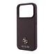 Guess Guess iPhone 18 Pro/17 Pro Hardcase MagSafe Saffiano met klein 4G-logo en klassiek logo - Bordeaux Guess Guess iPhone 18 Pro/17 Pro Hardcase MagSafe Saffiano met klein 4G-logo en klassiek logo - Bordeaux