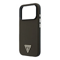 Guess Guess iPhone 18 Pro/17 Pro Hard Case MagSafe PU Kevlar with Triangle Logo - Brown