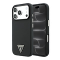 Guess Guess iPhone 18 Pro Max/17 Pro Max Handyhülle MagSafe PU Kevlar mit dreieckigem Logo - Schwarz
