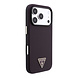Guess Guess iPhone 18 Pro Max/17 Pro Max Hardcase MagSafe PU Kevlar met driehoekig logo - Bordeaux/Zwart Guess Guess iPhone 18 Pro Max/17 Pro Max Hardcase MagSafe PU Kevlar met driehoekig logo - Bordeaux/Zwart