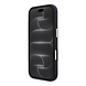 Guess Guess iPhone 18 Pro Max/17 Pro Max Hardcase MagSafe PU Kevlar met driehoekig logo - Bordeaux/Zwart Guess Guess iPhone 18 Pro Max/17 Pro Max Hardcase MagSafe PU Kevlar met driehoekig logo - Bordeaux/Zwart