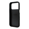 Guess Guess iPhone 18 Pro Max/17 Pro Max Hardcase MagSafe PU Kevlar met driehoekig logo - Zwart/Bruin