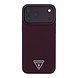 Guess Guess iPhone 18 Pro Max/17 Pro Max Hardcase MagSafe met generfde afwerking en driehoekig logo - Bordeaux Guess Guess iPhone 18 Pro Max/17 Pro Max Hardcase MagSafe met generfde afwerking en driehoekig logo - Bordeaux