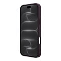 Guess Guess iPhone 18 Pro Max/iPhone 17 Pro Max Hardcasehoesje Glad PU Groot strasslogo - Bordeaux