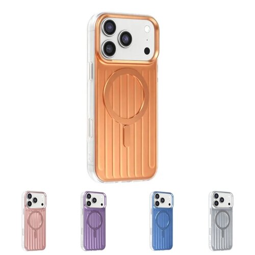 TUNIQ TUNIQ iPhone 18 Pro Max/iPhone 17 Pro Max Handyhülle Kofferdesign - Orange