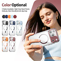 TUNIQ TUNIQ iPhone 18 Pro Max/iPhone 17 Pro Max Coque MagSafe avec support au niveau de l'appareil photo - Noir