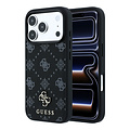 Guess Guess iPhone 18 Pro/iPhone 17 Pro Hard Case MagSafe Peony small 4G logo - Black