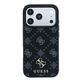 Guess Guess iPhone 18 Pro/iPhone 17 Pro Hard Case MagSafe Peony small 4G logo - Black