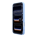 Guess Guess iPhone 18 Pro Max/iPhone 17 Pro Max Coque rigide MagSafe Saffiano petit logo 4G logo classique - Bleu