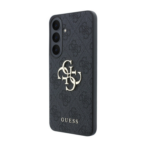 Guess Guess Samsung Galaxy S26 FE Back Cover Case PU 4G pattern metal logo - Black