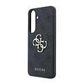 Guess Guess Samsung Galaxy S26 FE Handyhülle PU 4G-Muster Metalllogo - Schwarz