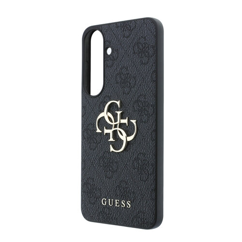 Guess Guess Samsung Galaxy S26 FE Back Cover Case PU 4G pattern metal logo - Black