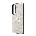 Guess Guess Samsung Galaxy S26 FE Handyhülle PU 4G-Muster Metalllogo - Rosa