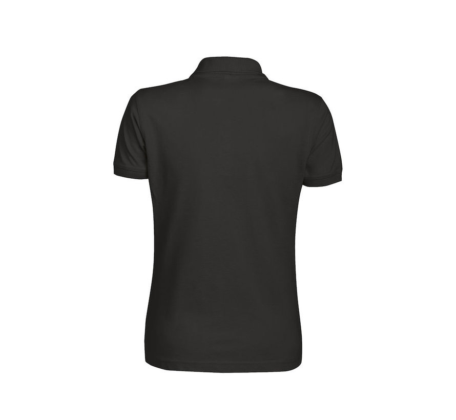 Printer Surf Pro poloshirt dames pique zwart