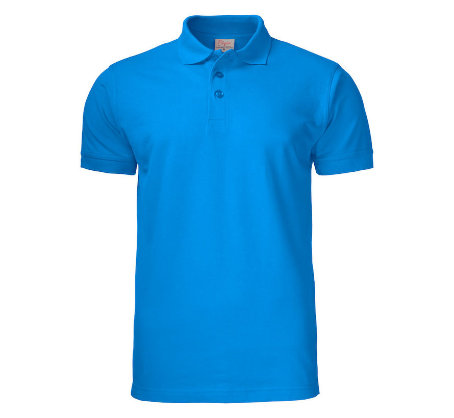 Printer Surf Pro poloshirt RSX pique oceaanblauw