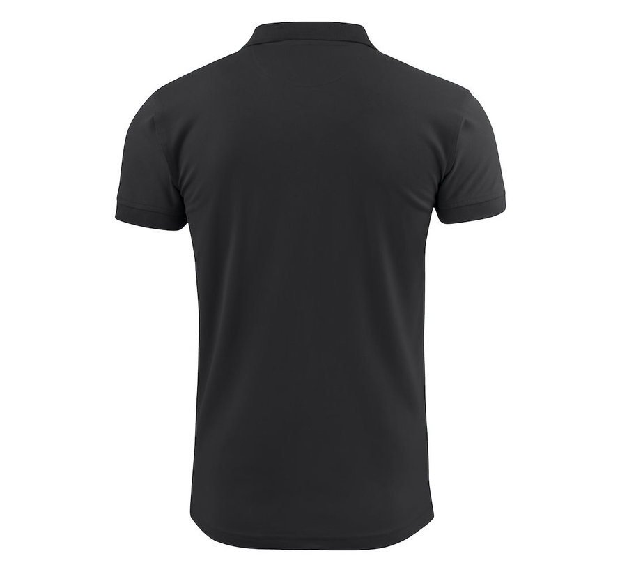 Printer Surf Stretch poloshirt zwart