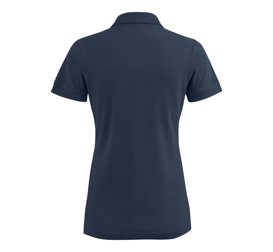 Printer Surf Stretch poloshirt dames marine