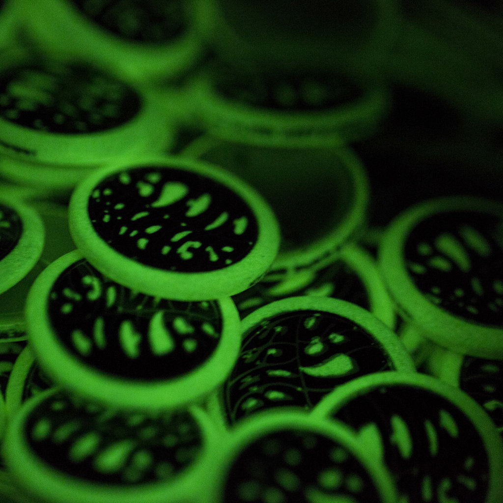 Seabass Cycles Seabass Cycles - Glow-in-the-Dark Button