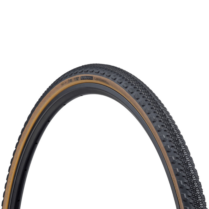 Teravail - Cannonball Light & Supple Tyre - 35c x 700 - Tan Wall