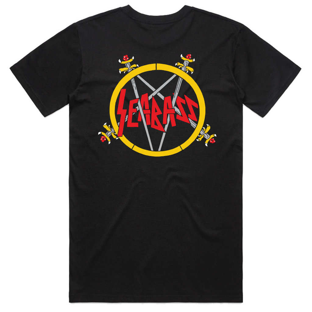 Seabass Cycles Seabass Cycles - Slayer T-Shirt - Black