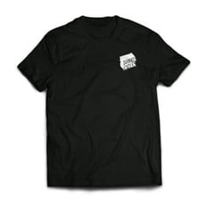 Seabass Cycles Seabass Tshirt Black with Wavy Logo