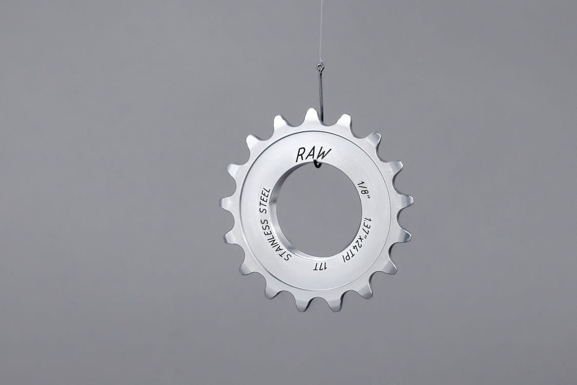Pignon Fixie TDC 17 Dents – Vintage Acier Anglais – Avec Lock Ring – Occasion