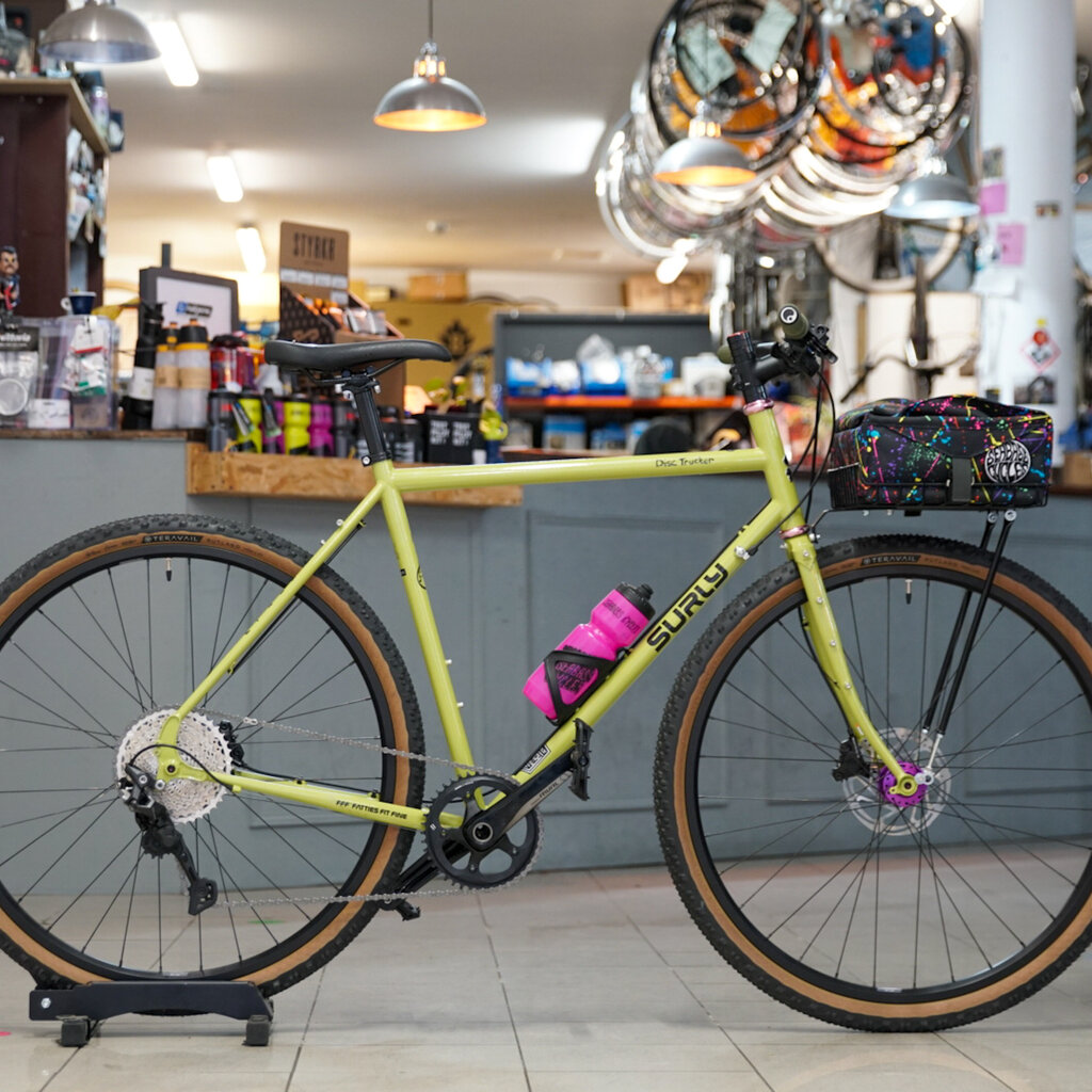 Surly Disc Trucker - Green - 56cm - Shop Floor Build