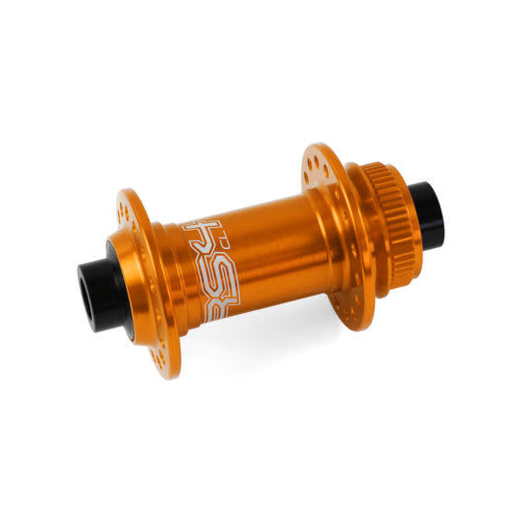 Hope RS4 Hubset Pair Orange Centre Lock 24h Shimano Freehub 12mm Through Axle