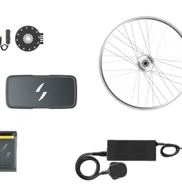 Swytch Swytch Kit Brompton Folding 16", 8mm axle, max battery, LCD display. SLV