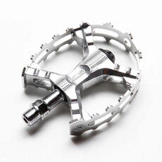 MKS XC-III BEAR TRAP PEDAL: SILVER