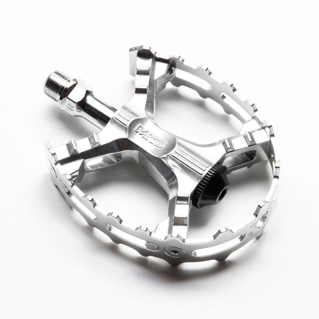 MKS XC-III BEAR TRAP PEDAL: SILVER