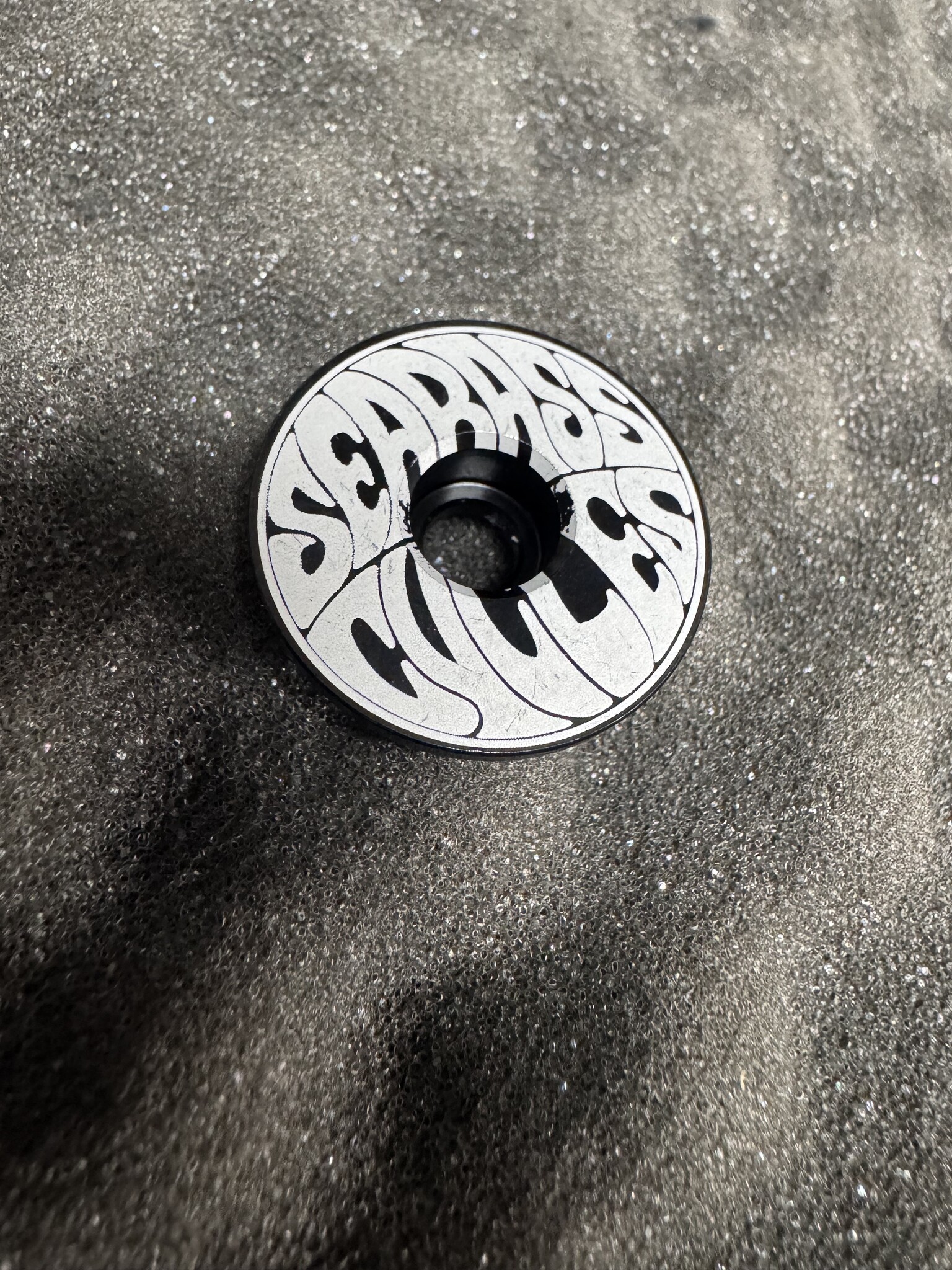 Sebass Cap Seabass Top Cap - SeaBass Cycles