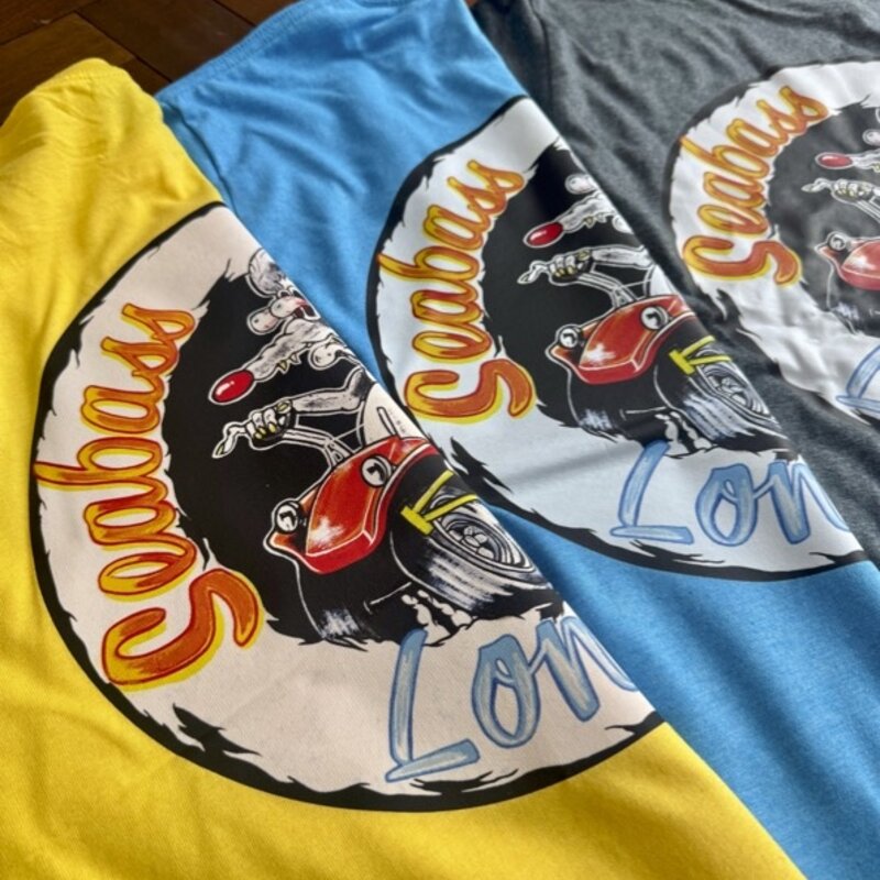 Seabass Rat T shirt + X5 Free Raffle Tickets!