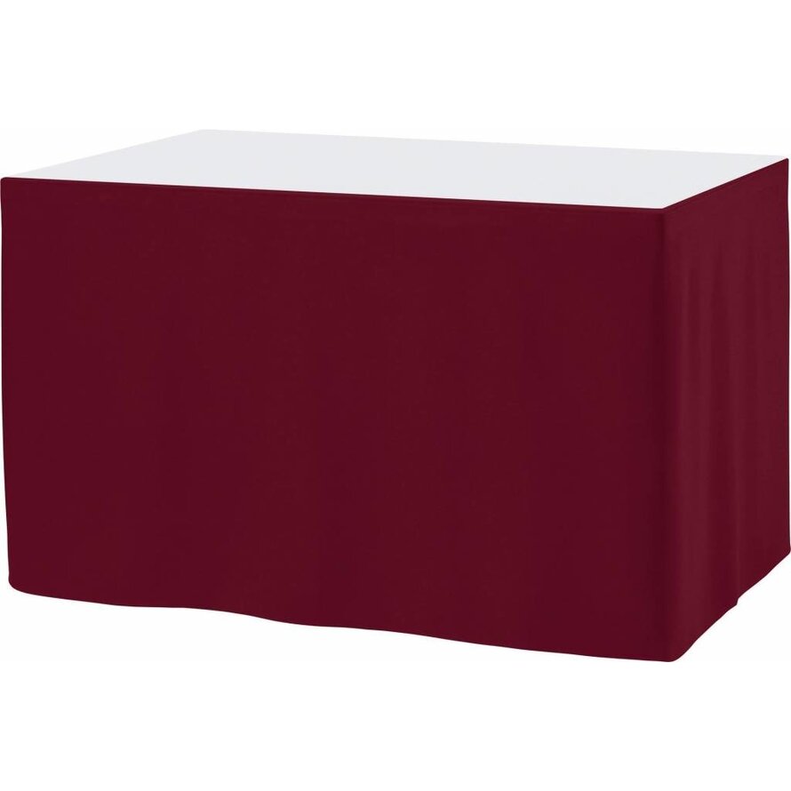 Skirting faltenlos bordeaux